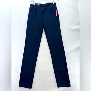NWT Teen Girls Izod Skinny Stretch Approved Schoolwear Easy Care Navy Pants sz 5